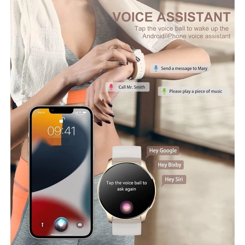 Women’s Bluetooth Calling Smartwatch - Image 3