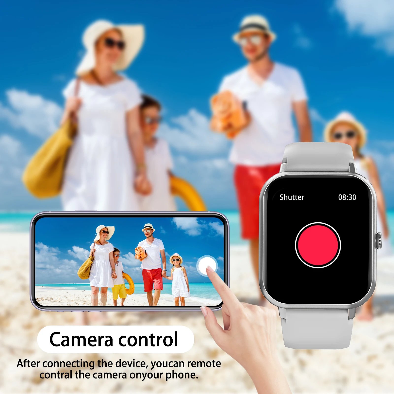 Smart watch, wireless calling /dial, multi -Sport mode,Suitable for men and women, sports watches, for iPhone/Android Smart watch, wireless calling /dial, multi -Sport mode,Suitable for men and women, sports watches, for iPhone/Android