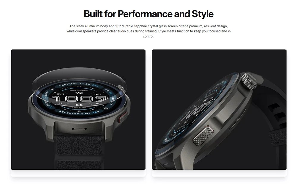 Amazfit Balance 2 Support NFC multiple languages Smart Watch 1.5'' AMOLED Display 21-Day Ultra-Long Battery Life GPS Watch Amazfit Balance 2 Support NFC multiple languages Smart Watch 1.5'' AMOLED Display 21-Day Ultra-Long Battery Life GPS Watch