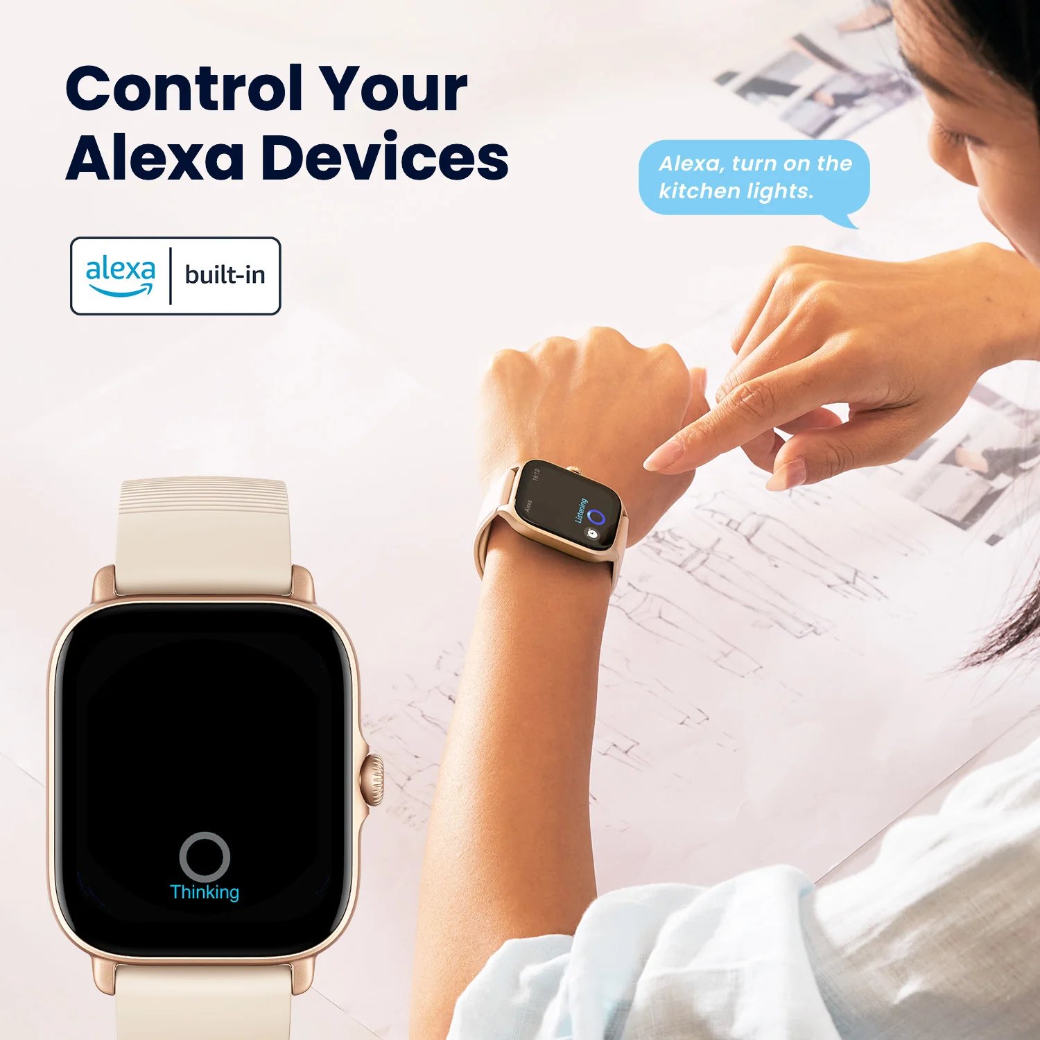 New Amazfit GTS 4 mini new Smartwatch With Alexa Built-in 24H Heart Rate 150 Sports Modes Smart Watch New Amazfit GTS 4 mini new Smartwatch With Alexa Built-in 24H Heart Rate 150 Sports Modes Smart Watch