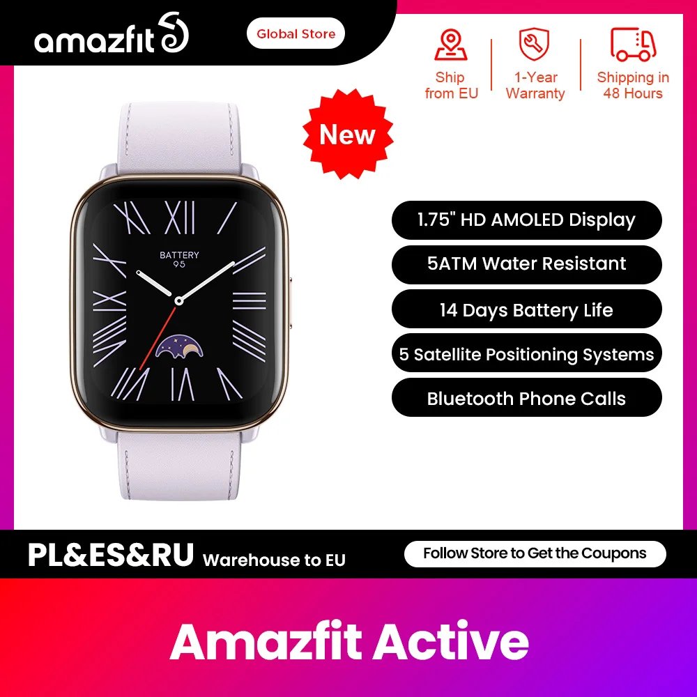 Amazfit Active 42mm Smartwatch