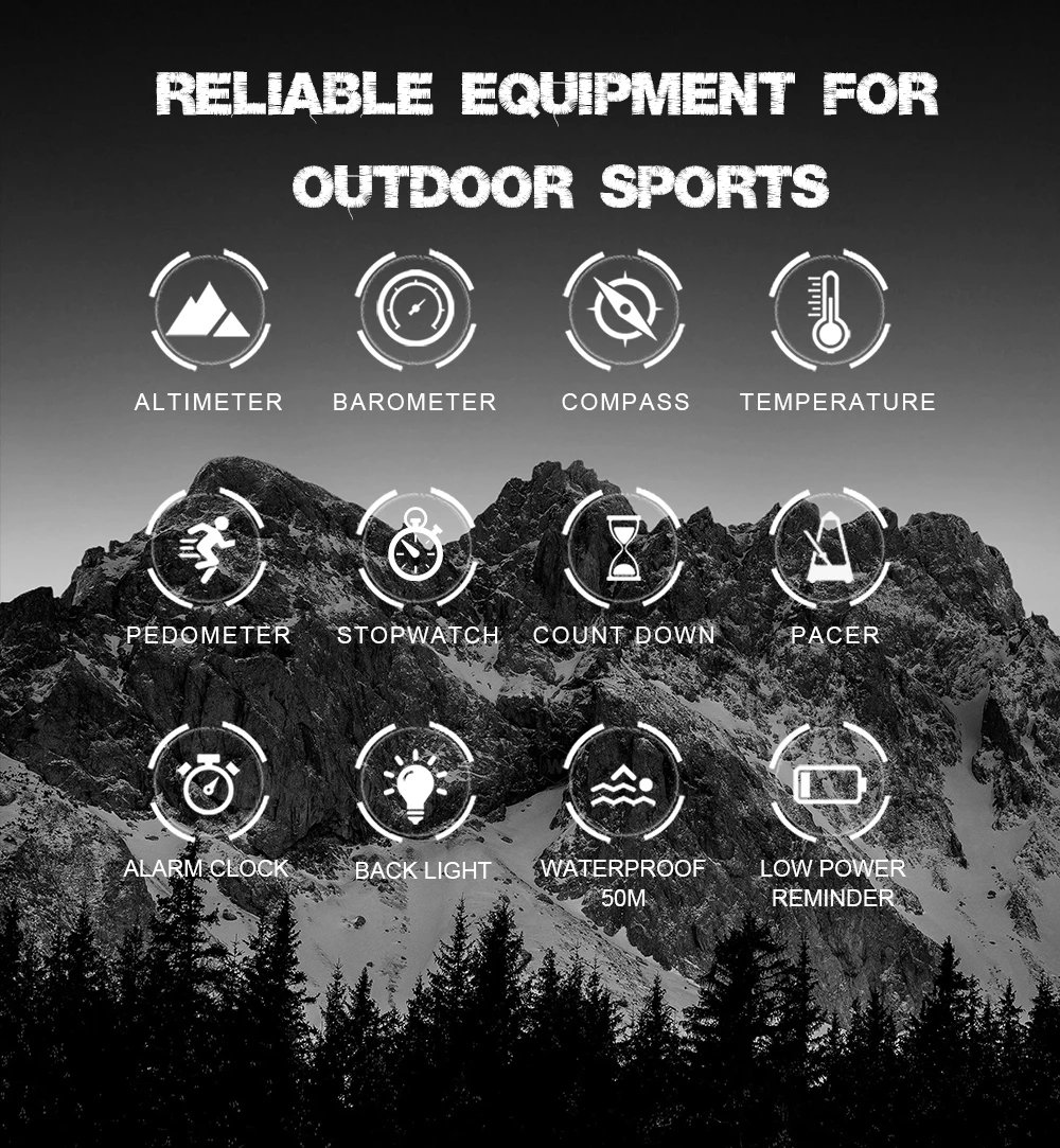 NORTH EDGE APACHE-46 Men Digital Watch Outdoor Sports Running Swimming Outdoor Sport Watches Altimeter Barometer Compass WR50M NORTH EDGE APACHE-46 Men Digital Watch Outdoor Sports Running Swimming Outdoor Sport Watches Altimeter Barometer Compass WR50M