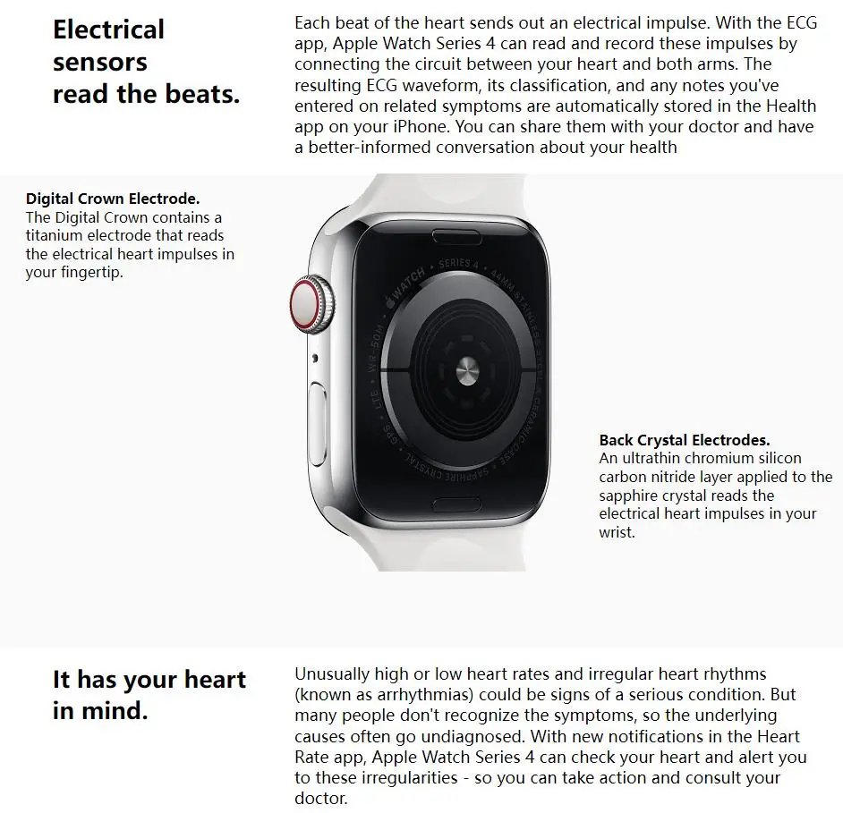 100% Original Apple Watch Series 4 Smartwatch 40MM/44MM GPS Aluminum with Sport Band 100% Original Apple Watch Series 4 Smartwatch 40MM/44MM GPS Aluminum with Sport Band