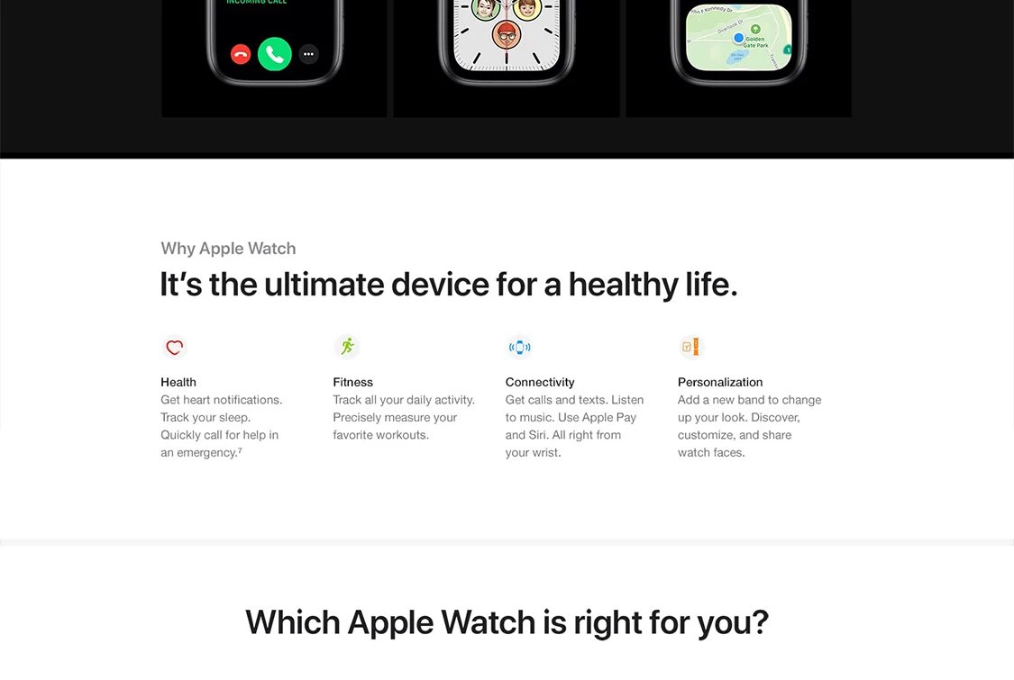 100% Original Apple Watch Series 6 44mm GPS Apple Watch S6 Aluminum Case with Sport Band iOS SmartWatch