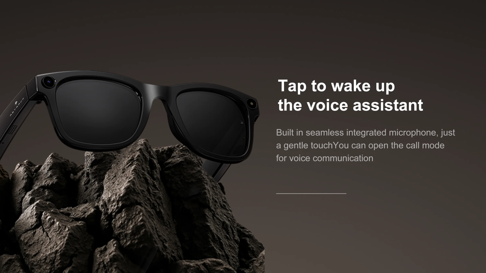 AI smart Bluetooth glasses ultra-high-definition camera pixels video recording stabilization Bluetooth calling AI smart Bluetooth glasses ultra-high-definition camera pixels video recording stabilization Bluetooth calling