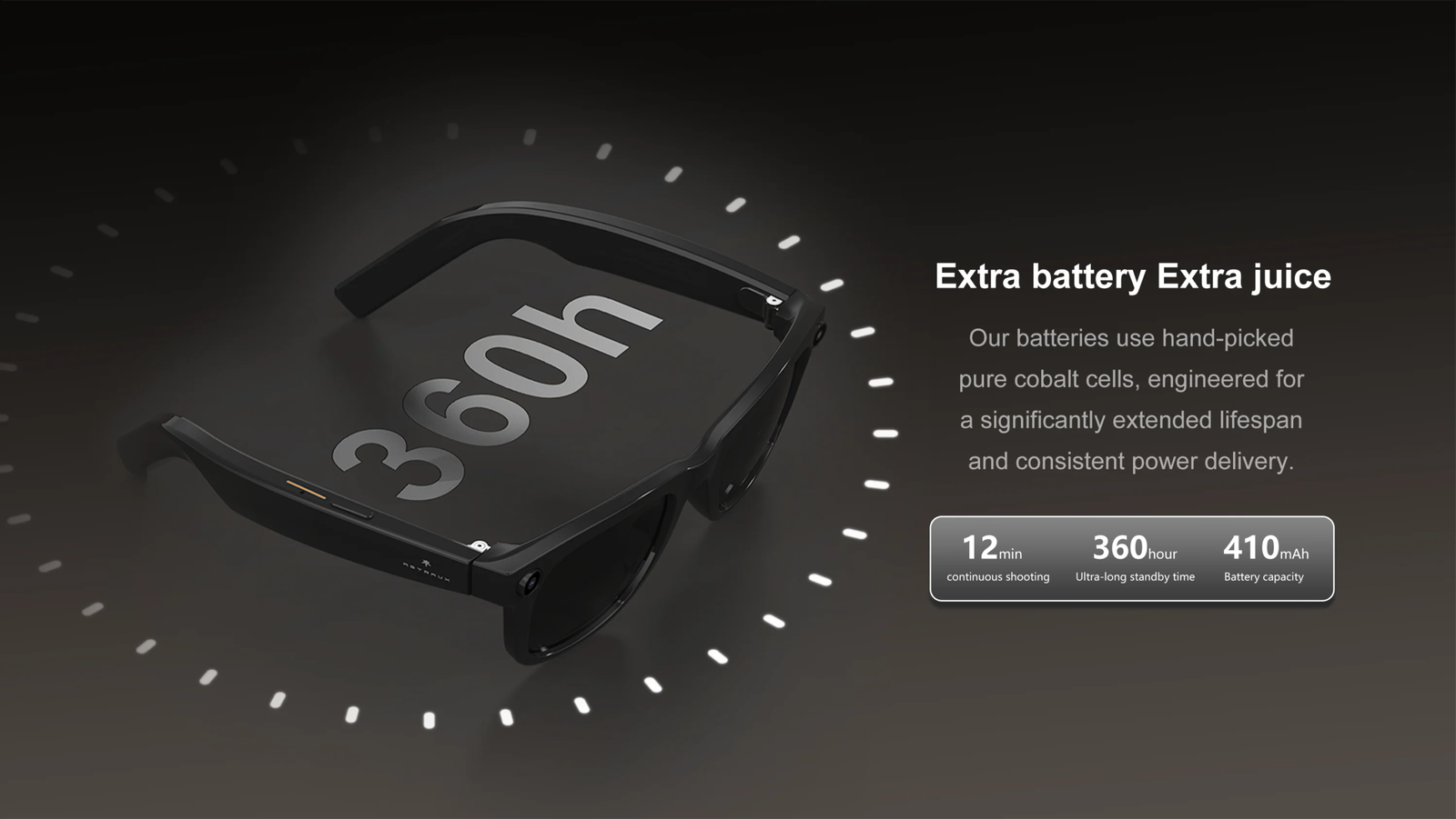 AI smart Bluetooth glasses ultra-high-definition camera pixels video recording stabilization Bluetooth calling AI smart Bluetooth glasses ultra-high-definition camera pixels video recording stabilization Bluetooth calling