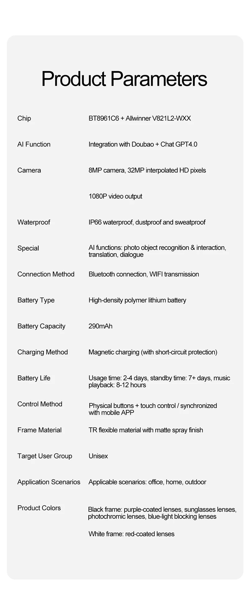 2026 8K HD AI Smart Glasses Men Chat GPT 800MP Camera Bluetooth Call AI Translation Voice Assistant Control Sunglasses Women 2026 8K HD AI Smart Glasses Men Chat GPT 800MP Camera Bluetooth Call AI Translation Voice Assistant Control Sunglasses Women