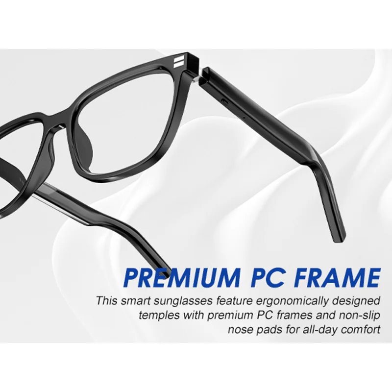 Smart Glasses Bluetooth Anti Blue Photochromic listen Music Calls Color Changing Lens Versatile Functions Stylish Glasses Smart Glasses Bluetooth Anti Blue Photochromic listen Music Calls Color Changing Lens Versatile Functions Stylish Glasses