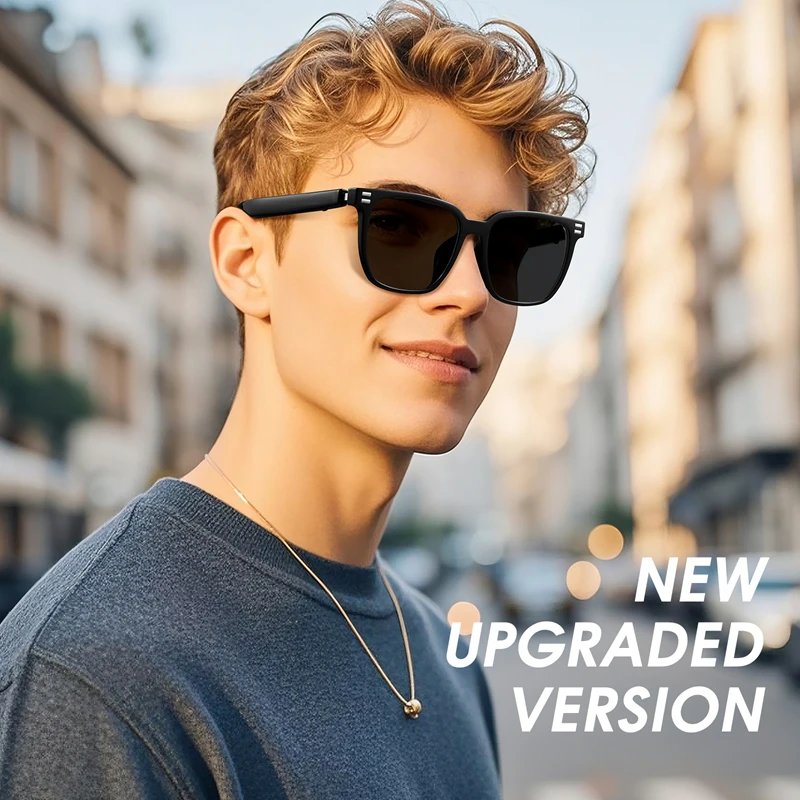 Smart Glasses Bluetooth Anti Blue Photochromic listen Music Calls Color Changing Lens Versatile Functions Stylish Glasses Smart Glasses Bluetooth Anti Blue Photochromic listen Music Calls Color Changing Lens Versatile Functions Stylish Glasses