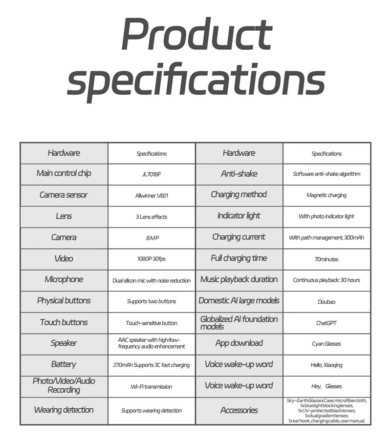 AIMB Smart Glasses AI Voice Assistant Bluetooth Call With HD Camera Fashion Glasses Outdoor Sports Sunglasses for Men Women