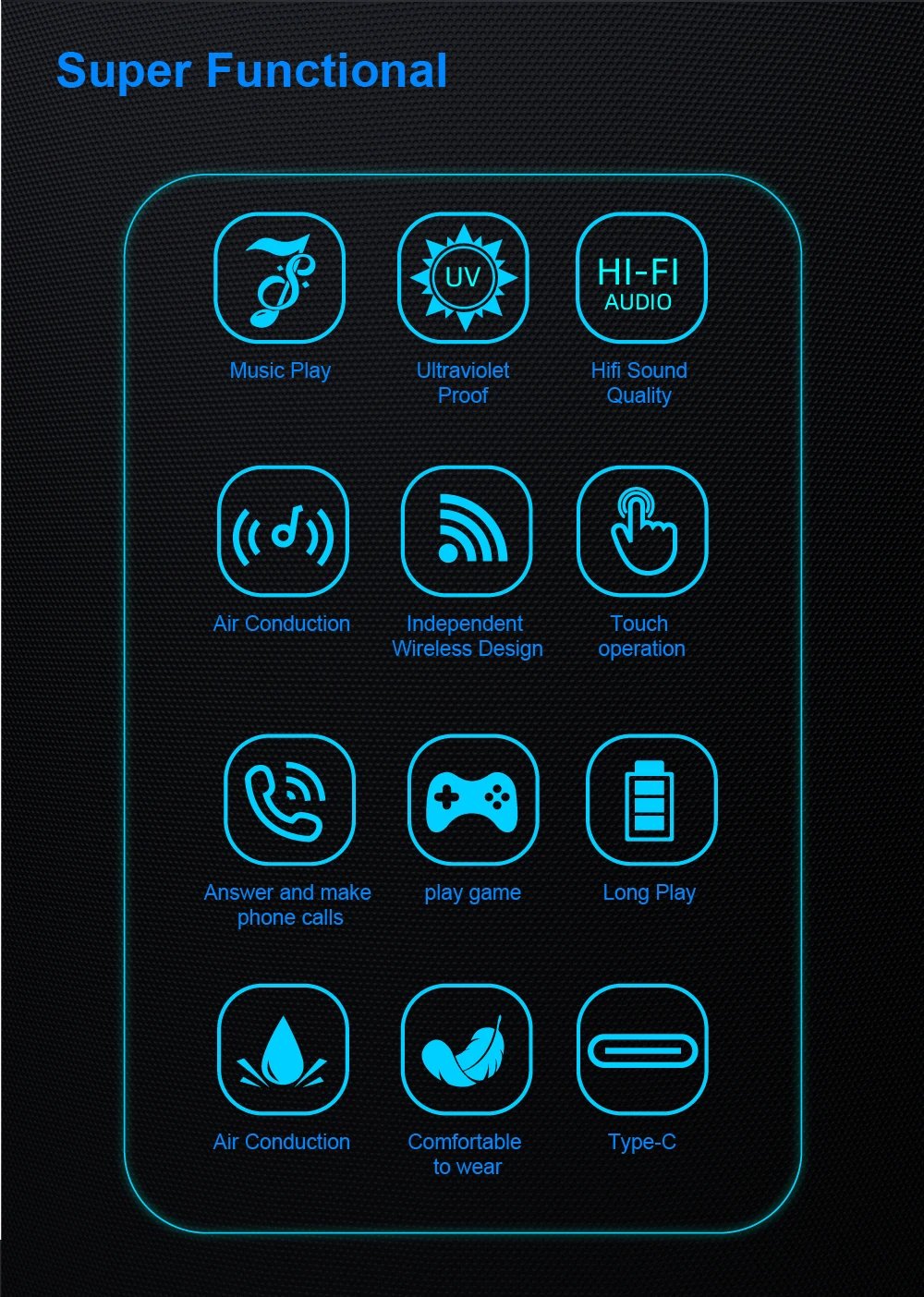 Fashion Bluetooth V5.3 smart glasses eye glass Outdoor HD Call Music Wireless SG16 PRO Headphones Anti-touch UV For Men Women Fashion Bluetooth V5.3 smart glasses eye glass Outdoor HD Call Music Wireless SG16 PRO Headphones Anti-touch UV For Men Women