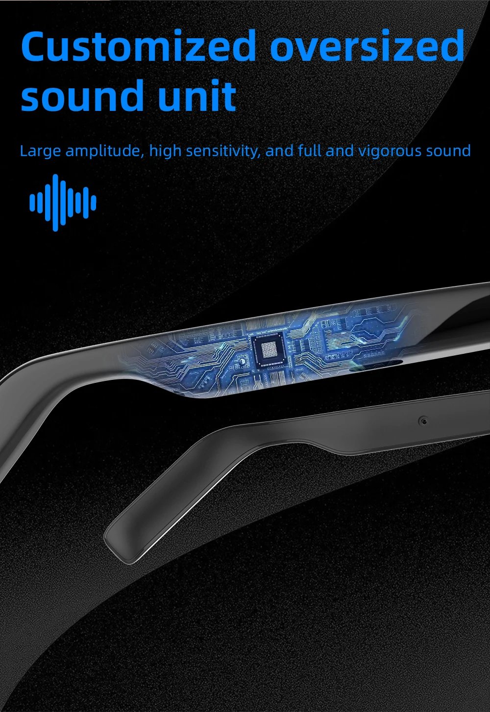 Fashion Bluetooth V5.3 smart glasses eye glass Outdoor HD Call Music Wireless SG16 PRO Headphones Anti-touch UV For Men Women Fashion Bluetooth V5.3 smart glasses eye glass Outdoor HD Call Music Wireless SG16 PRO Headphones Anti-touch UV For Men Women