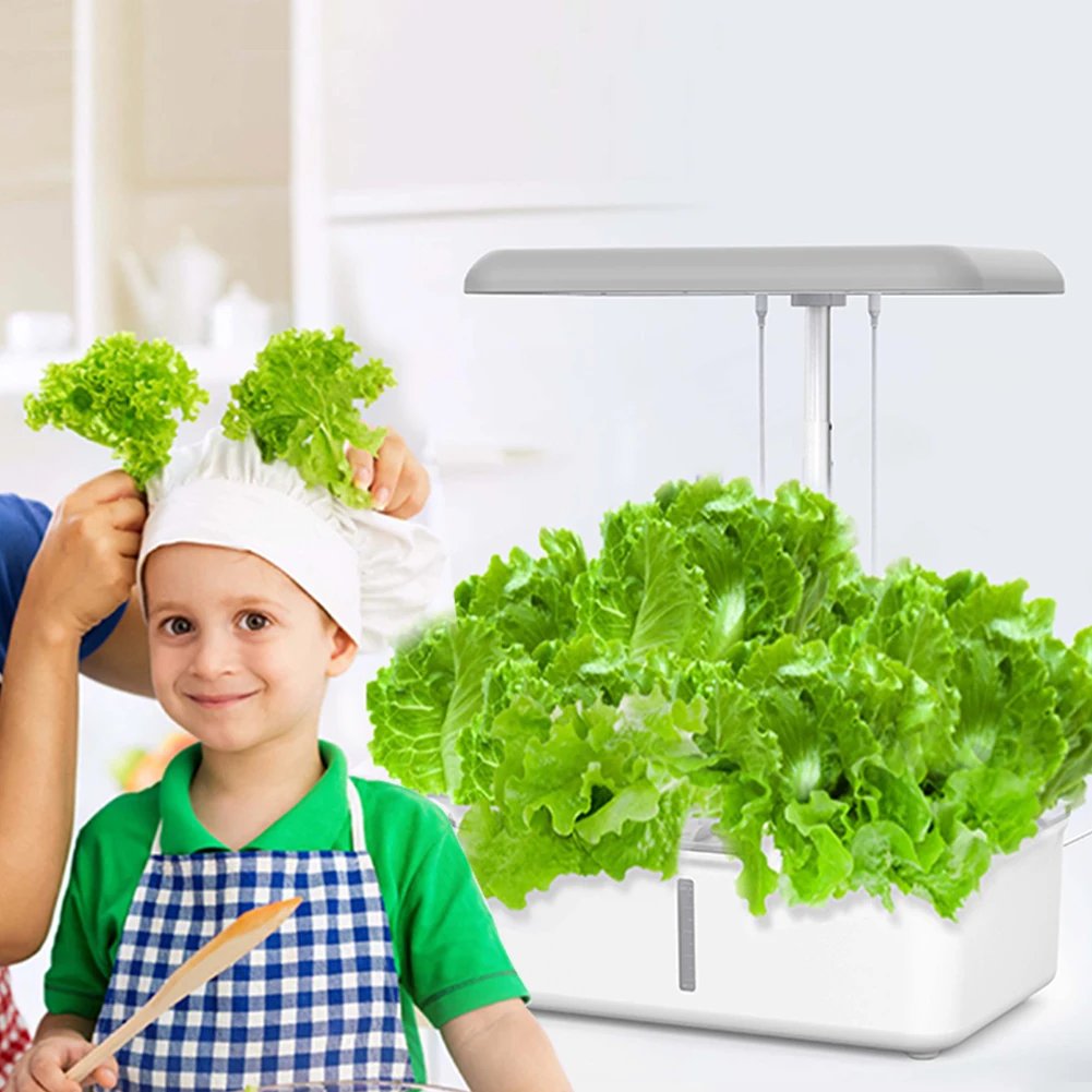 Tuya WiFi Plant Hydroponics System Growing LED Light Soilless Smart Planting Machine Self Watering Indoor Home Gardening Planter Tuya WiFi Plant Hydroponics System Growing LED Light Soilless Smart Planting Machine Self Watering Indoor Home Gardening Planter