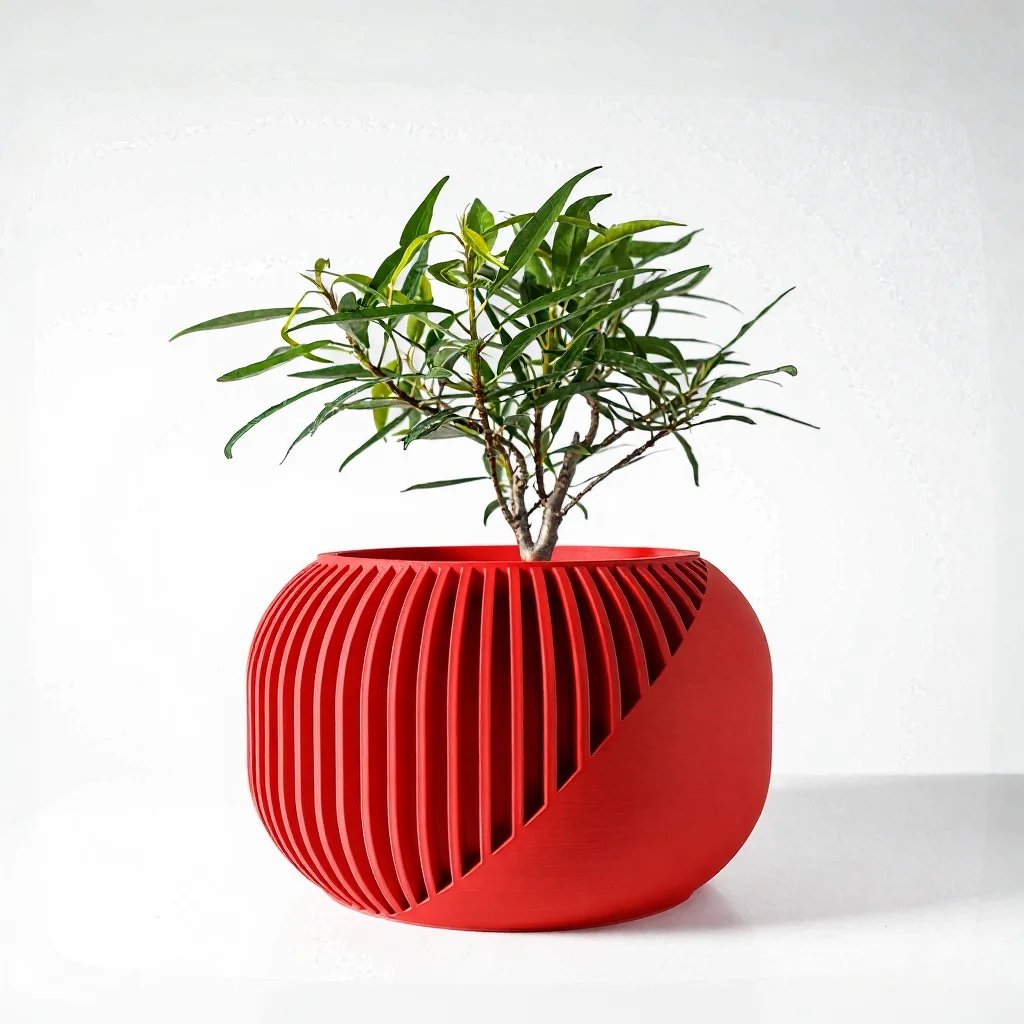 Modern Biodegradable 3D Plant Pot