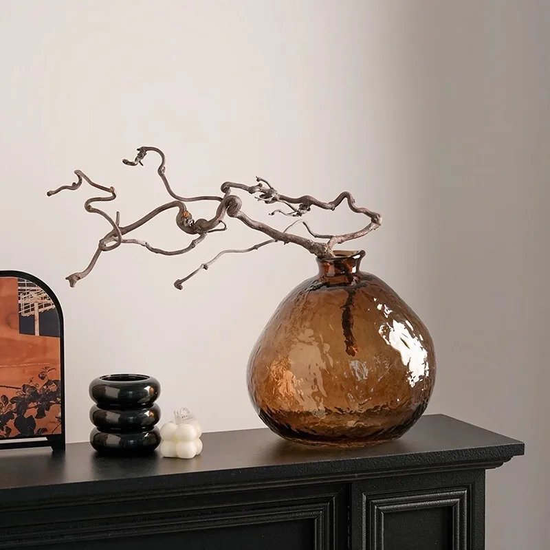 Glass Vase Hydroponics Plant Pot Table Decoration Flowers Arrangement Floral Vases Room Aesthetic Decor