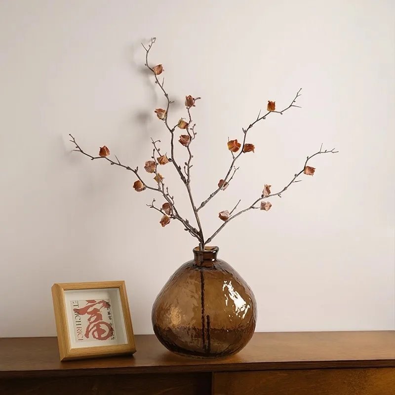 Glass Vase Hydroponics Plant Pot Table Decoration Flowers Arrangement Floral Vases Room Aesthetic Decor