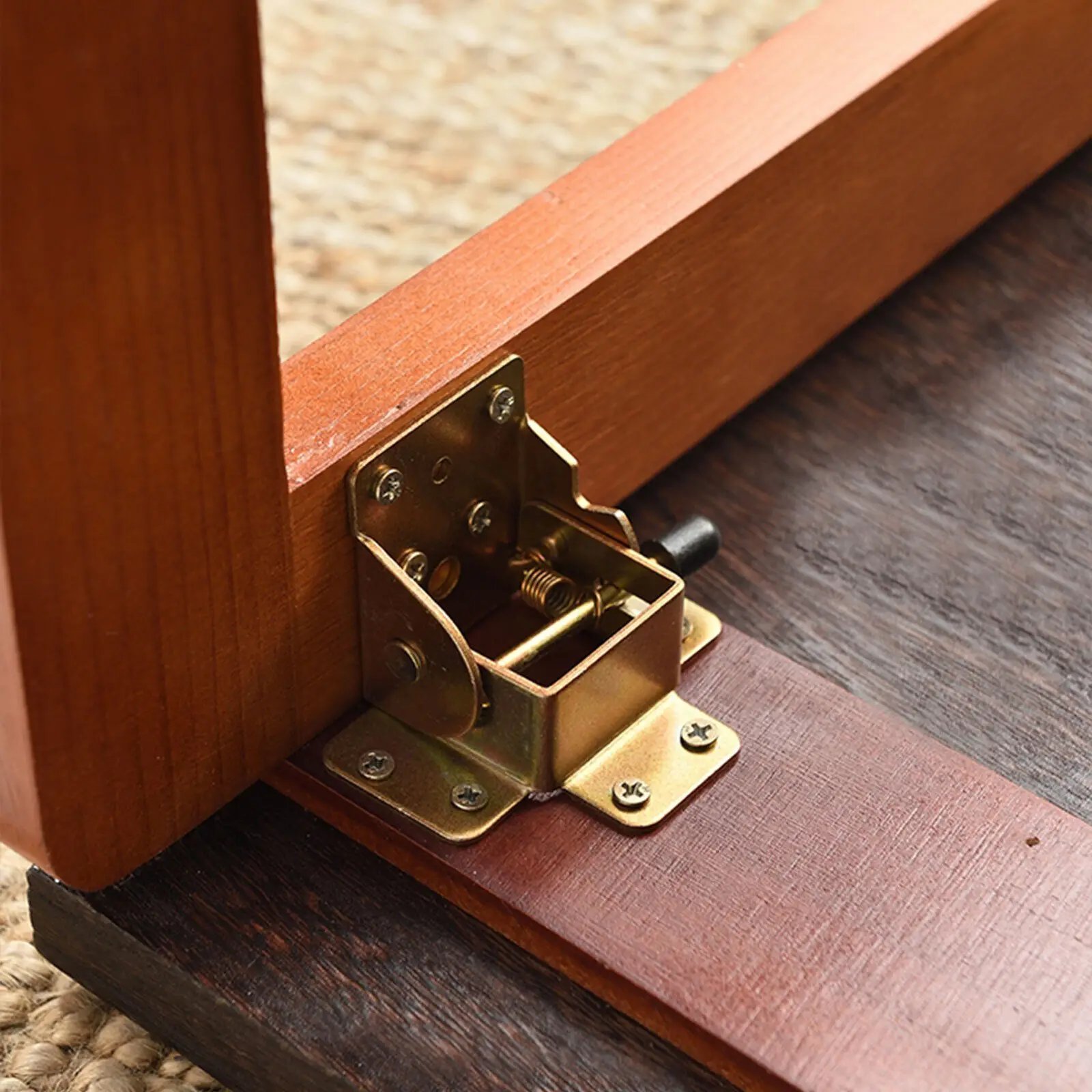 Folding Wooden Coffee Table 60x40x30cm Portable Laptop Bed Tray Low Tea Table for Picnic Indoor Outdoor Use