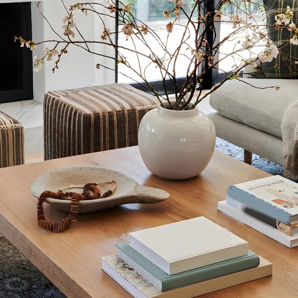 Rectangle Coffee Table Solid Wood Cross Legs Cocktail Table Pine Living Room Table Nordic Style Restaurant Hotel Homestay