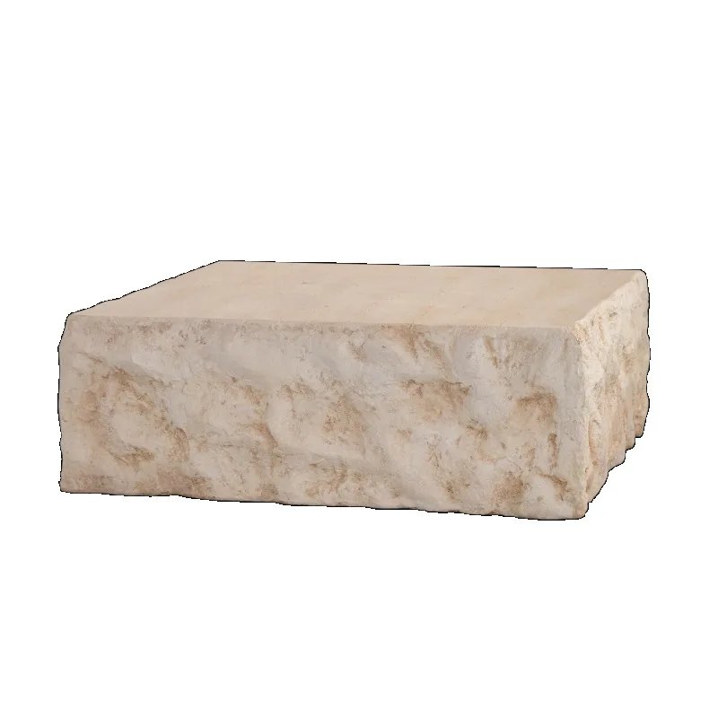 Natural Stone Square Coffee Table - Image 5