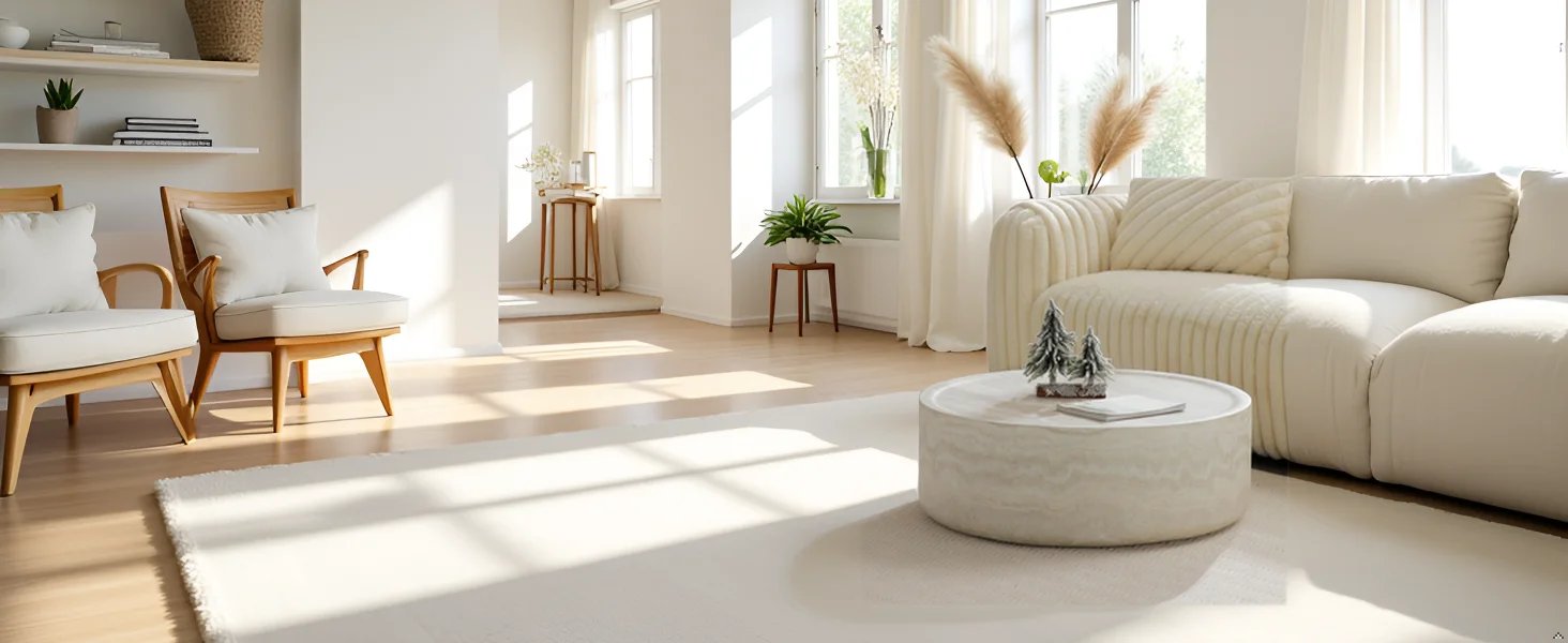 15.74 Inch Small Side Table for Living Room, Round Coffee Table Modern Center End Table for Small Space Apartment, Office AuraStone Round Side Table