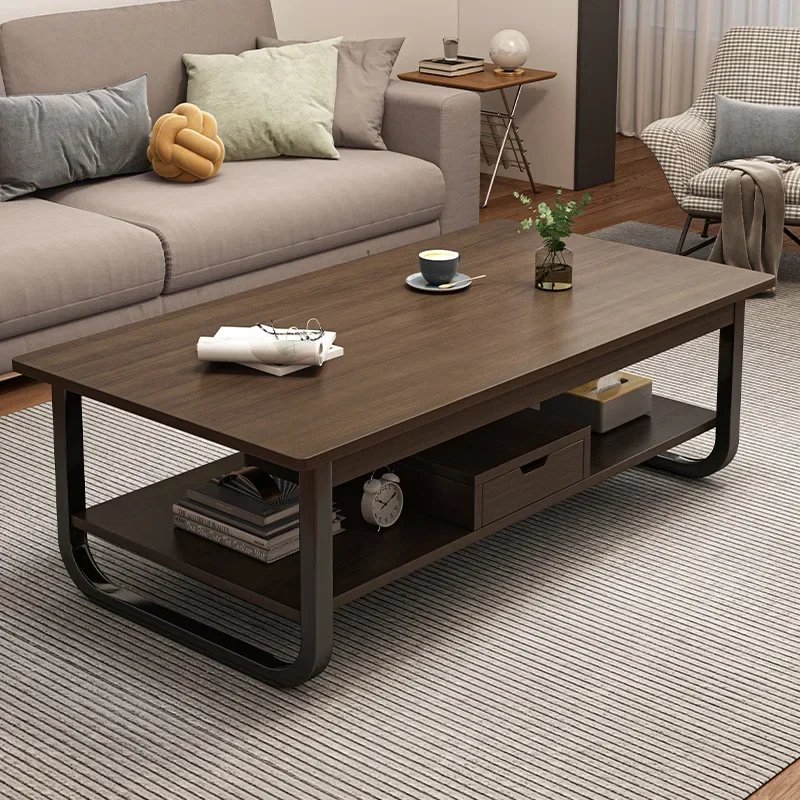 Modern Minimalist Rectangular Coffee Table