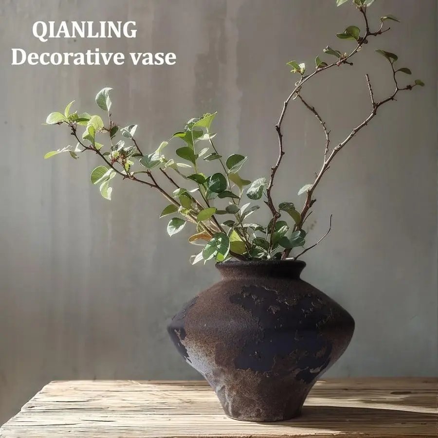 Rustic Wabi Sabi Ceramic Vase Rustic Wabi Sabi Ceramic Vase