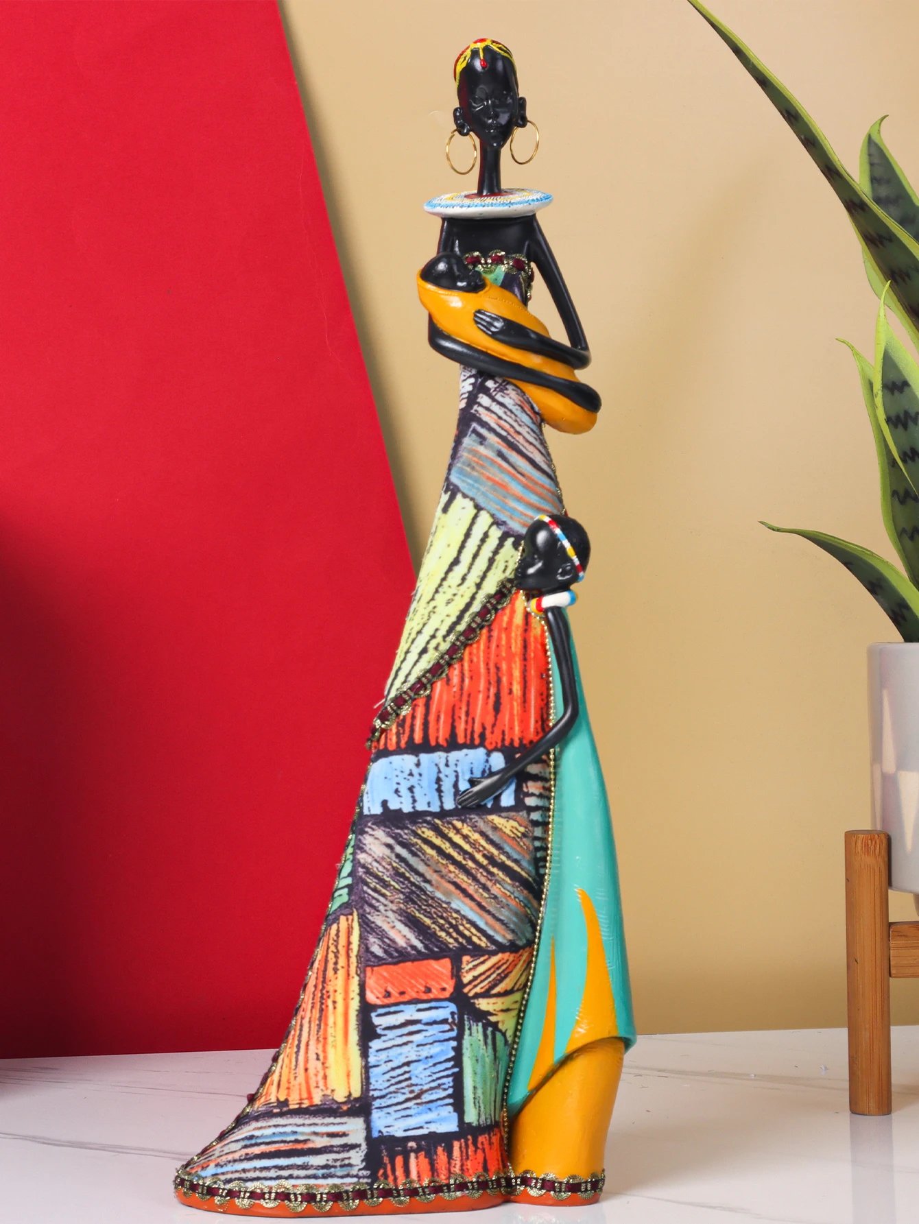 Milky Bond African Mother Statue