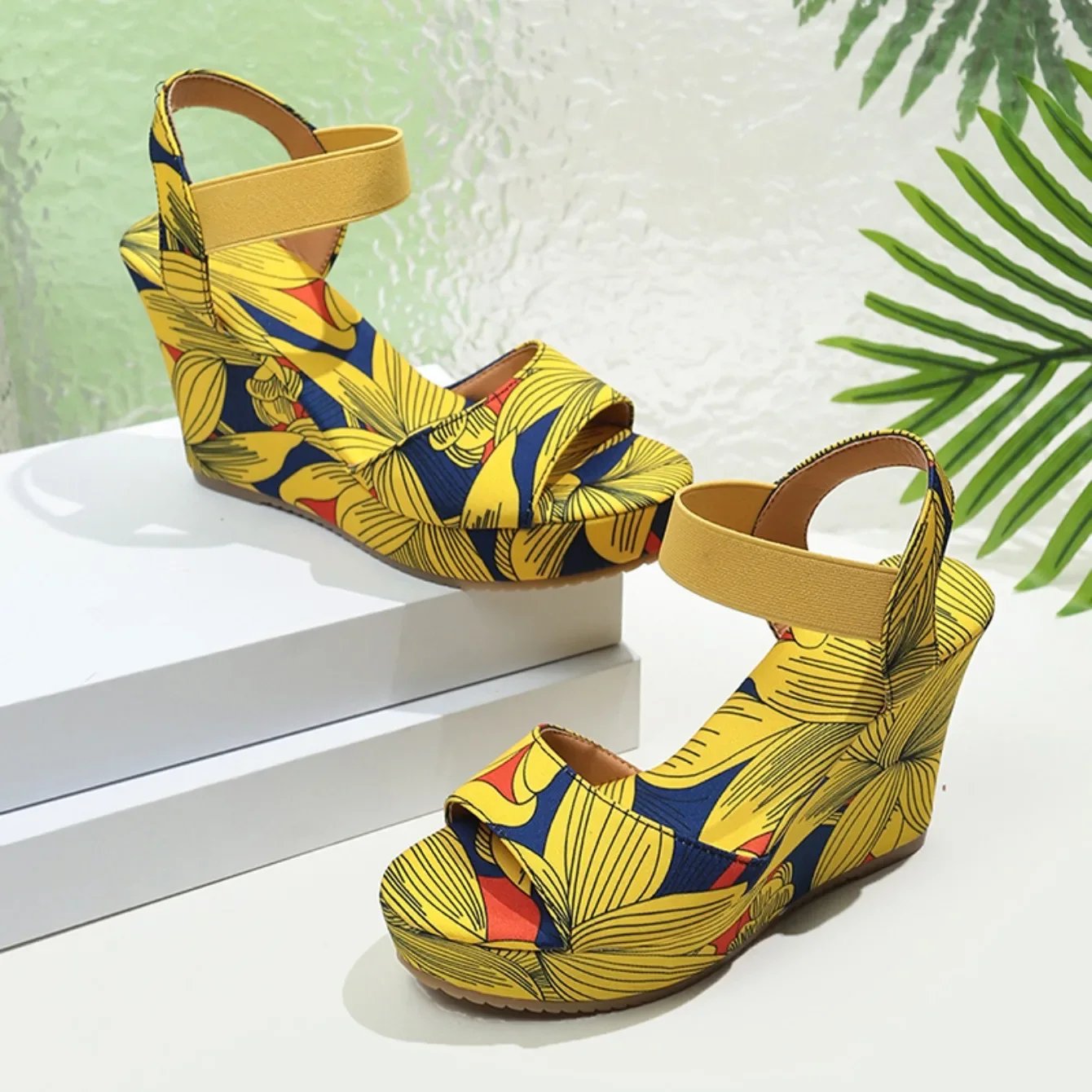 Shoes for Women 2025 New Women Wedge Sandals Retro Ethnic Printing Platform Sandals Ladies Casual Comfortable Outdoor Sandals Shoes for Women 2025 New Women Wedge Sandals Retro Ethnic Printing Platform Sandals Ladies Casual Comfortable Outdoor Sandals