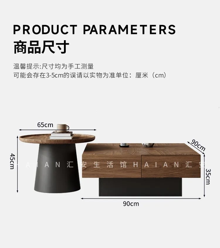 Vintage Premium Coffee Table Storage Minimalist Elegant Modern Side Table Space Saving Mesa De Centro Living Room Furniture Vintage Premium Coffee Table Storage Minimalist Elegant Modern Side Table Space Saving Mesa De Centro Living Room Furniture