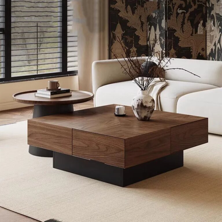 Vintage Minimalist Coffee Table Storage Vintage Minimalist Coffee Table Storage