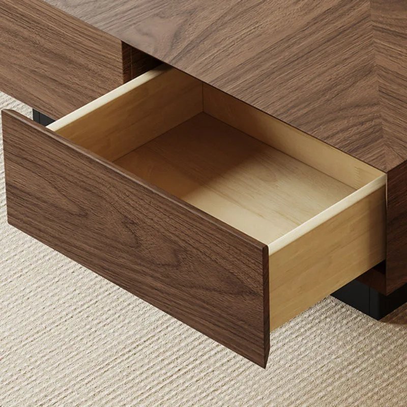 Vintage Minimalist Coffee Table Storage - Image 4