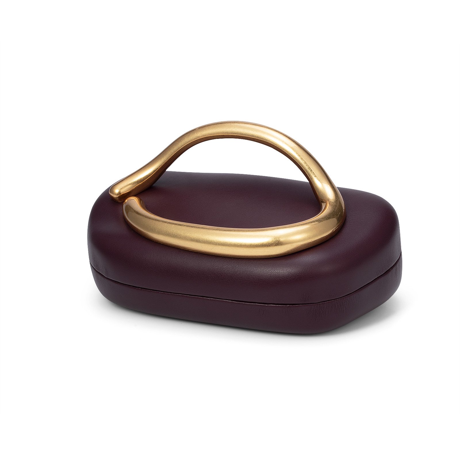 Box Bag Metal Clutch Bag Crossbody Pu Leather Clutch Shoulder Luxury Handbags Women's Handbag Ladies Female Evening Purse