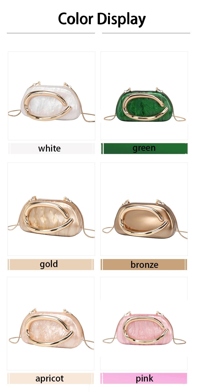 Fashion Women's Handbag Bride Metal Gold Women Luxury Evening Banquet Clutch Bag Shoulder Wedding Purse Party Crossbody Bag Fashion Women's Handbag Bride Metal Gold Women Luxury Evening Banquet Clutch Bag Shoulder Wedding Purse Party Crossbody Bag