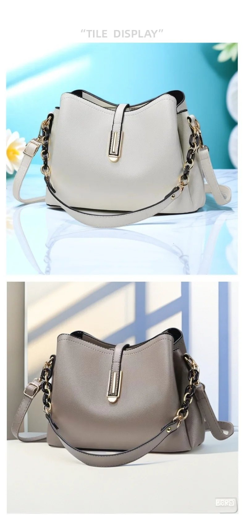 Trendy Minimalist Design Women’s Handbag – Stylish & Versatile Shoulder & Crossbody Bag