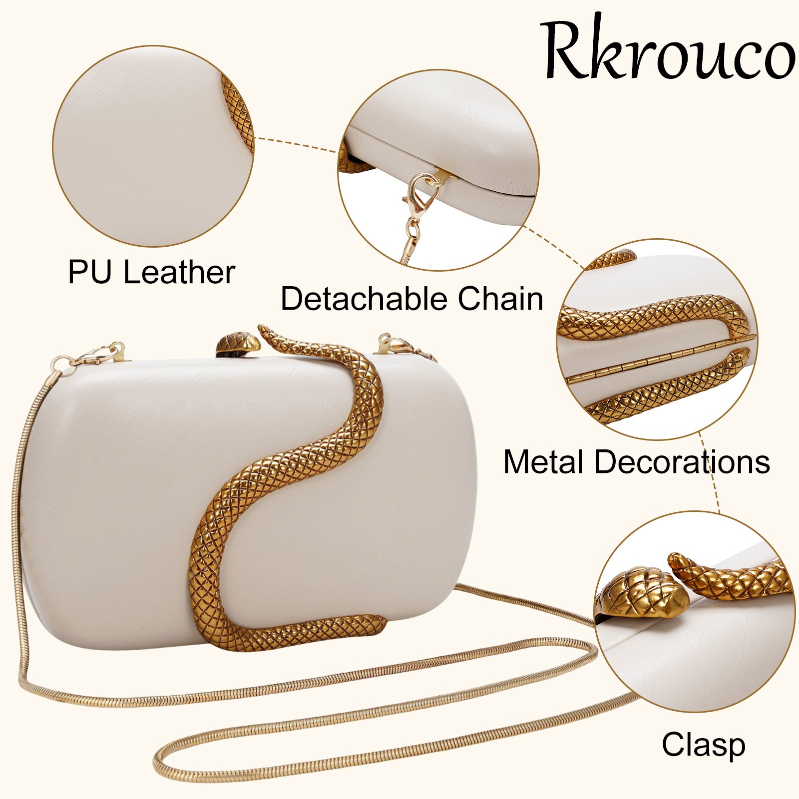 2026 Fashion Women's PU Leather Luxury Evening Banquet Bags Ladies Clutch Bag Shoulder Chain Wedding Party Handbags Bags Purses