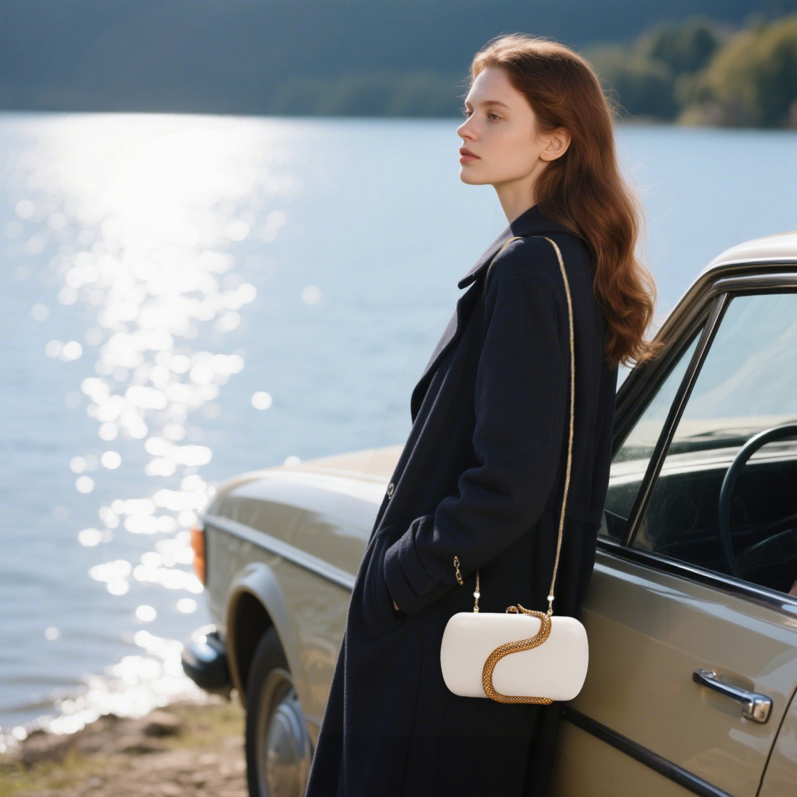 2026 Fashion Women's PU Leather Luxury Evening Banquet Bags Ladies Clutch Bag Shoulder Chain Wedding Party Handbags Bags Purses