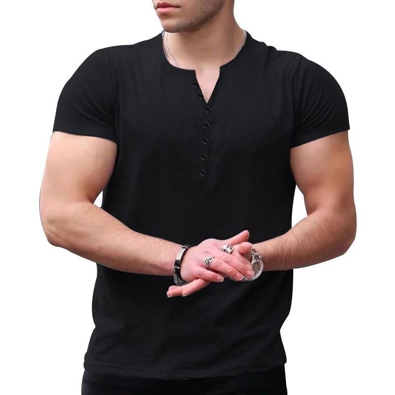 Men’s Classic Solid Color Short Sleeve T-Shirt Men’s Classic Solid Color Short Sleeve T-Shirt
