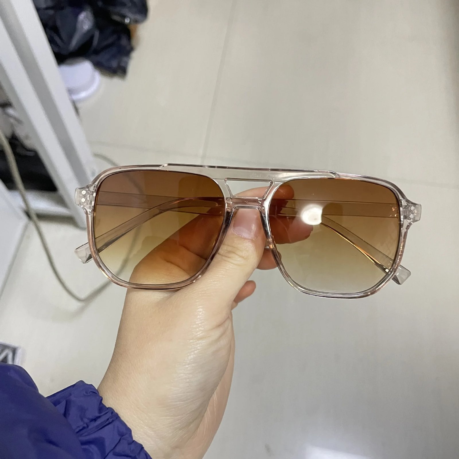 Vintage Men Women Big Sunglasses Men Square Shades Brand Designer Unisex Sun Glasses Black Lense Male Female Sunglasses UV400 Vintage Men Women Big Sunglasses Men Square Shades Brand Designer Unisex Sun Glasses Black Lense Male Female Sunglasses UV400