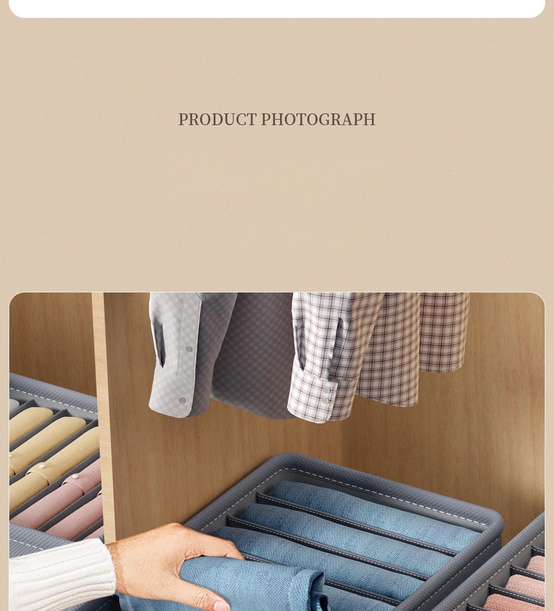 Thickened Pants Storage Box Foldable 9/7/6 Grids Organizer for Jeans Sweatshirt Shirt Wardrobe Organizers of Cabinets and Drawer Thickened Pants Storage Box Foldable 9/7/6 Grids Organizer for Jeans Sweatshirt Shirt Wardrobe Organizers of Cabinets and Drawer