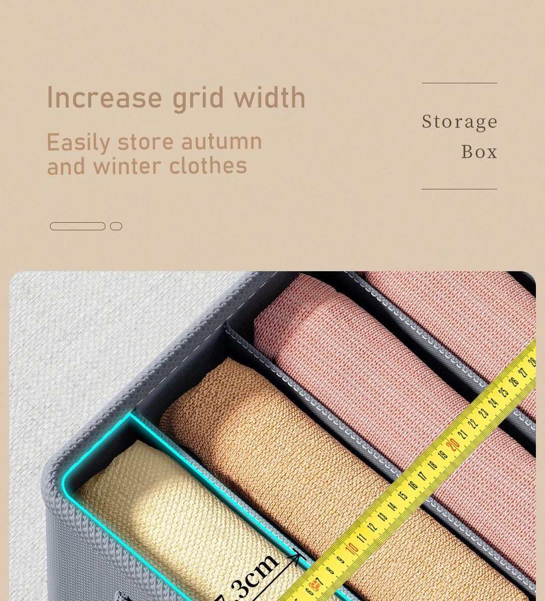 Thickened Pants Storage Box Foldable 9/7/6 Grids Organizer for Jeans Sweatshirt Shirt Wardrobe Organizers of Cabinets and Drawer Thickened Pants Storage Box Foldable 9/7/6 Grids Organizer for Jeans Sweatshirt Shirt Wardrobe Organizers of Cabinets and Drawer