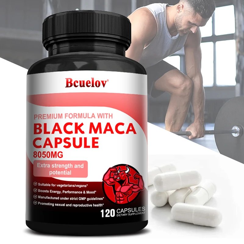 Powerful Black Maca Supplement