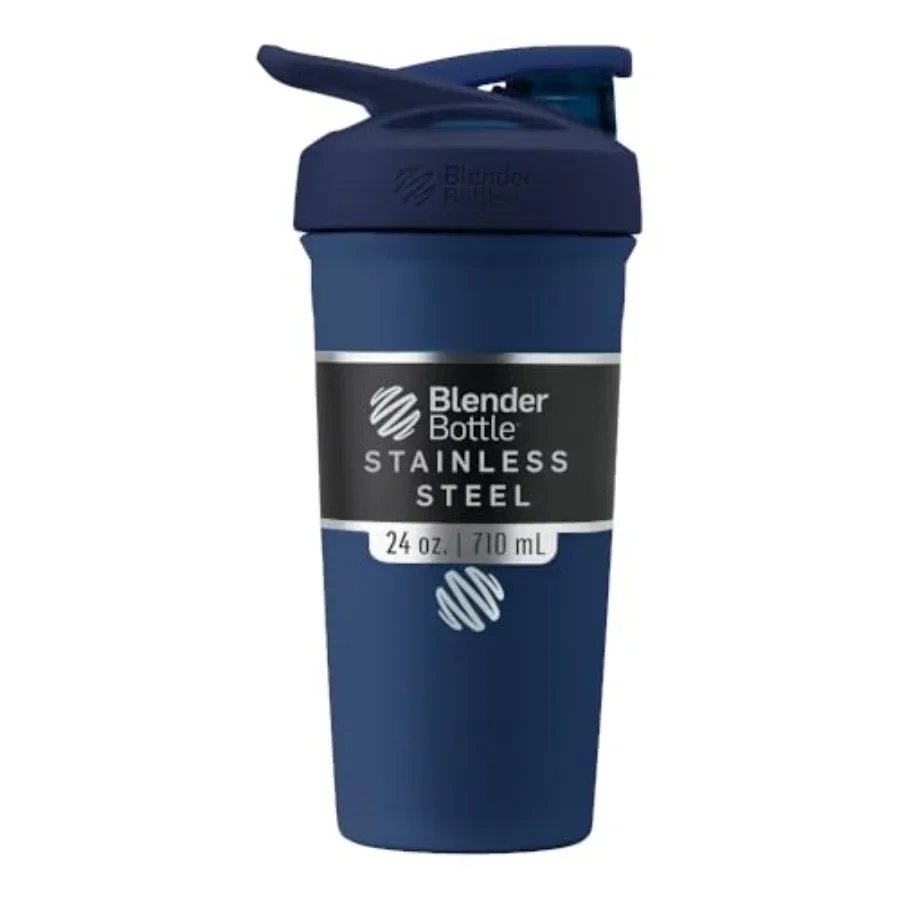 Insulated Stainless Steel Shaker Bottle with Wire Whisk, 24-Ounce, Protein Shakes and Hydration for Athletes and Fitness Enthus Insulated Stainless Steel Shaker Bottle with Wire Whisk, 24-Ounce, Protein Shakes and Hydration for Athletes and Fitness Enthus