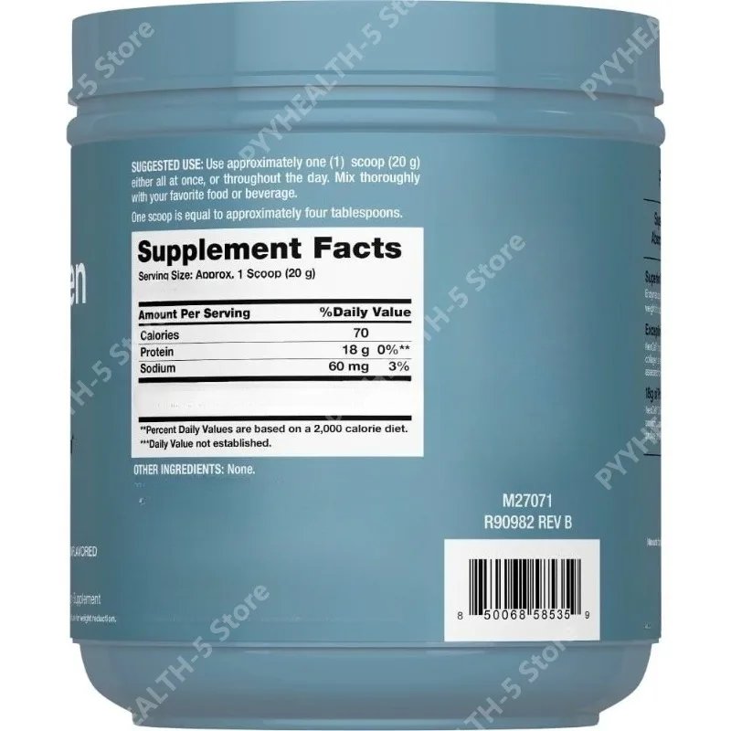 Collagen Powder 20oz Hair Skin Nails Superior Absorption Grassfed Protein Supplement 18 Essential Amino Acids Formula