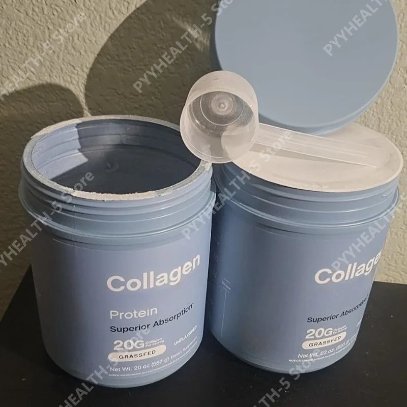 Collagen Powder 20oz Hair Skin Nails Superior Absorption Grassfed Protein Supplement 18 Essential Amino Acids Formula