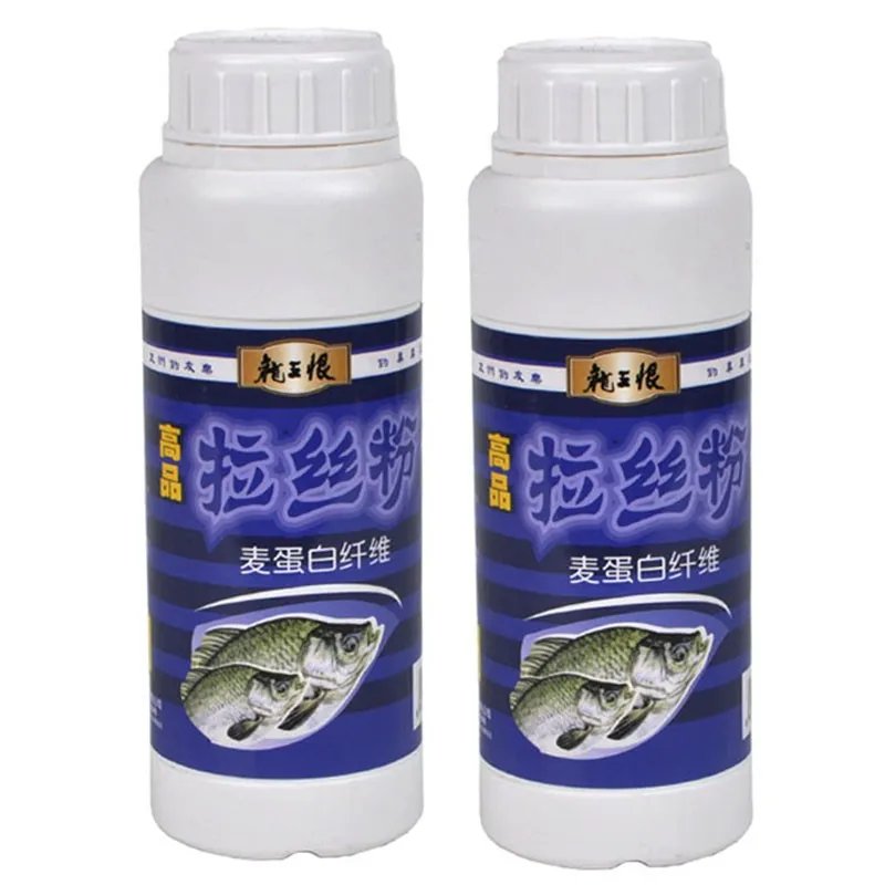 Pure Wheat Protein Wire Drawing Powder 250G Viscosity Thick Filament Bait for Fishing Good State Pulling Bait