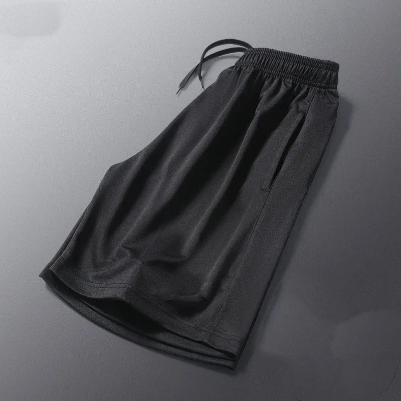 Striped Printed Loose Sports Shorts - Image 6