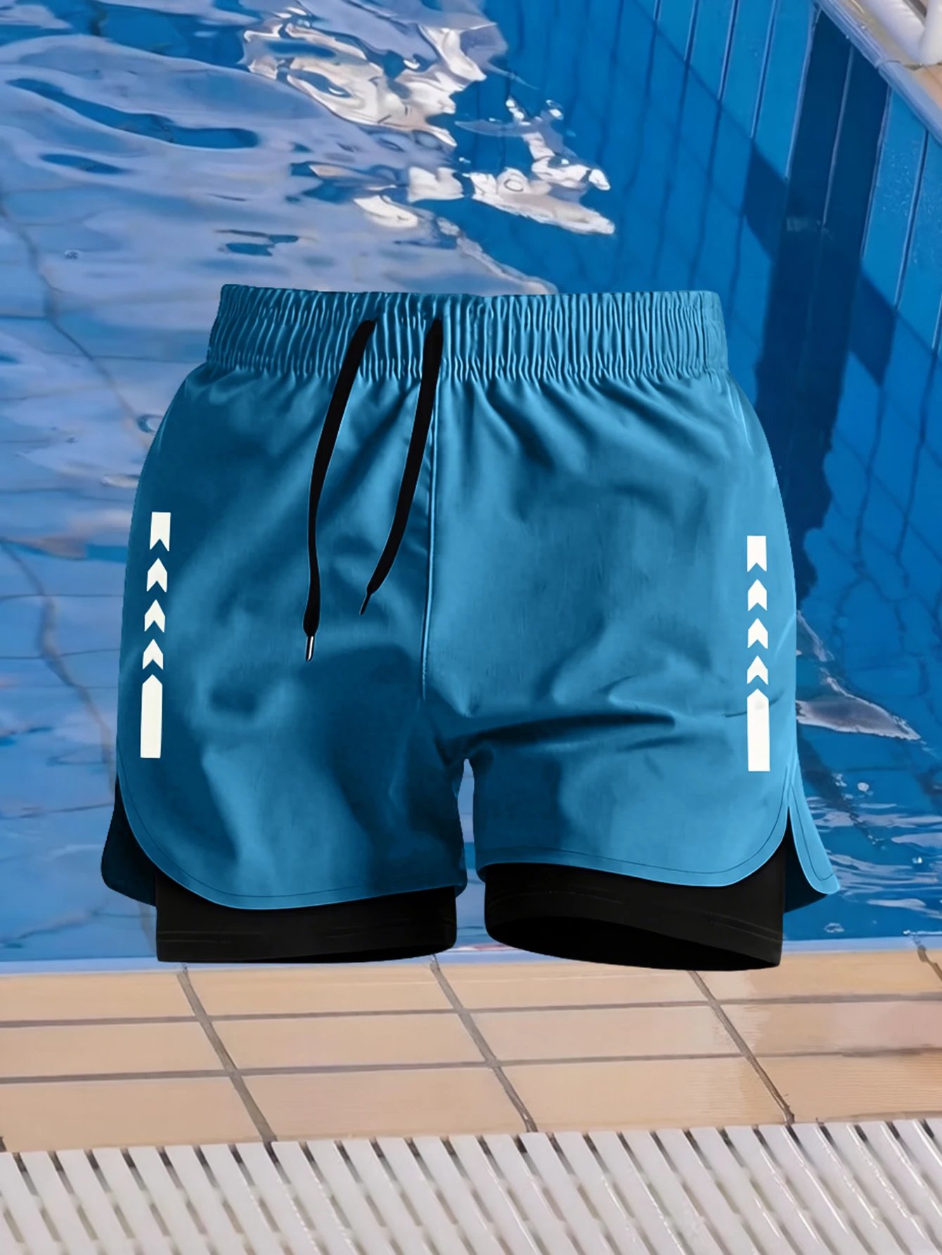3Pcs Men 2 in 1 Running Shorts Quick Dry Athletic Workout Shorts With Liner Drawstring Training Gym Sports Shorts 3Pcs Men 2 in 1 Running Shorts Quick Dry Athletic Workout Shorts With Liner Drawstring Training Gym Sports Shorts