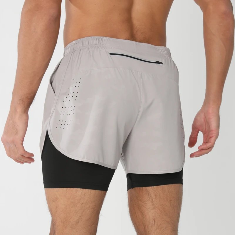 Men's 2-in-1 Running Shorts - Image 2