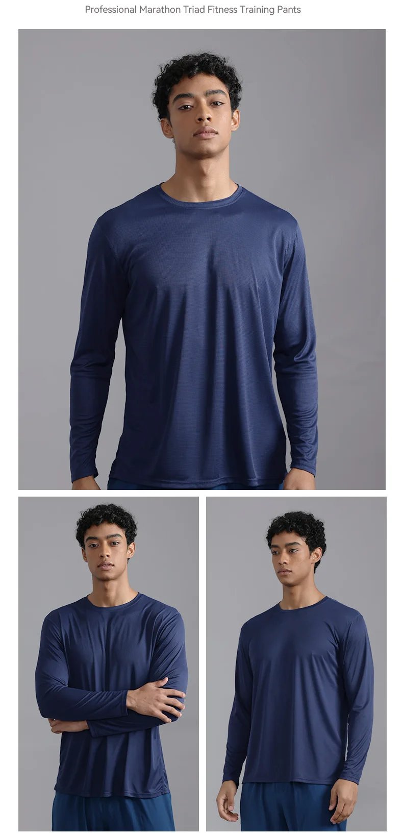 Summer Ice Silk Long Sleeve T-Shirt Men New Quick Dry Breathable Light Weight Outdoor Sun Protection Running Hiking Outer Wear Summer Ice Silk Long Sleeve T-Shirt Men New Quick Dry Breathable Light Weight Outdoor Sun Protection Running Hiking Outer Wear