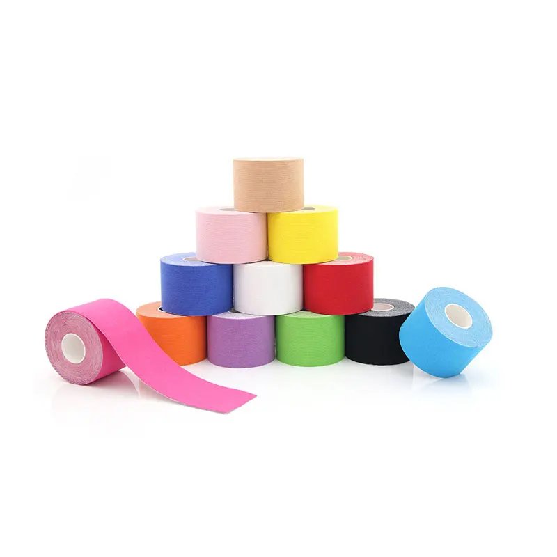 Kinesiology Tape Elastic Sports Tape Muscle Support, Breathable Waterproof Athletic Tape for Knee/Shoulder Pain Relief, Physio R Kinesiology Tape Elastic Sports Tape Muscle Support, Breathable Waterproof Athletic Tape for Knee/Shoulder Pain Relief, Physio R